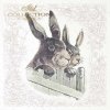 zające wielkanocne*vintage, easter bunnies*vintage, osterhasen*vintage, conejitos de pascua